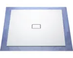 Hornbach Bodenenebenes Duschelement-Set Wesko Point 80x80x5,2 cm waagerecht