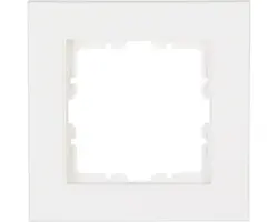 Abdeckrahmen 1-fach Kopp Athenis 55 reinweiß 402129550