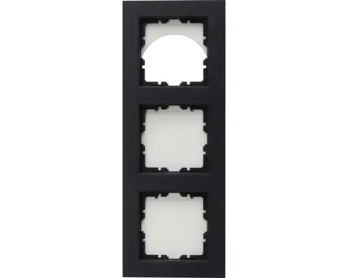 Abdeckrahmen 3-fach Kopp Athenis 55 anthrazit 402715557