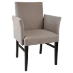 XXXLutz Lauterach - Ihr Möbelhaus bei Bregenz Armlehnstuhl in Holz, Textil Taupe, Wengefarben