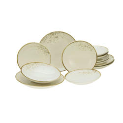 Tellerset Nature Collection Natural Living 12-teilig