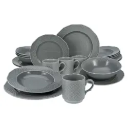 Kombiservice Arianne Grau 20-teilig
