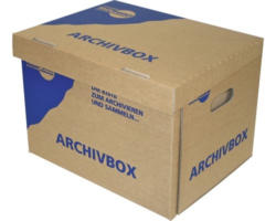 Cargo Point Archivbox 400 x 287 x 320 mm Pappe 37 l bis 25 kg