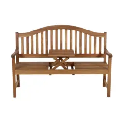 Gartenbank 150/104/66 cm in Akaziefarben