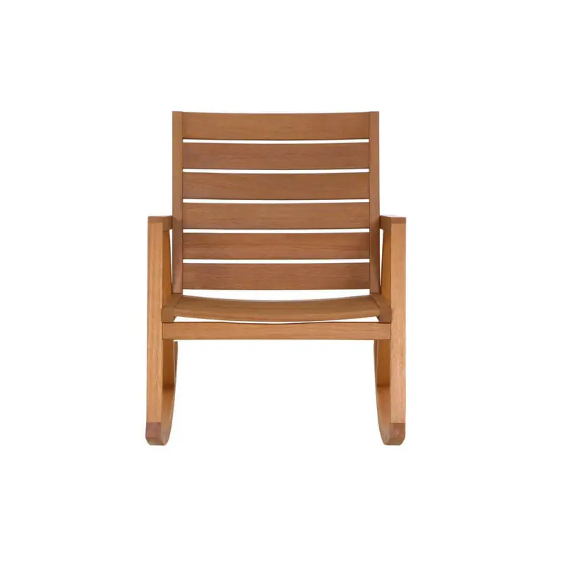 Schaukelsessel in Teakfarben