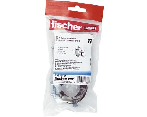 Rohrschelle Fischer FGRS Plus 3/4"