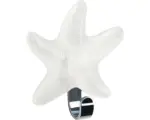 Hornbach Bad-Dekor Haken Spirella Seestern weiß