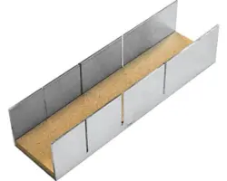 Schneidlade aus Aluminium 60x50x245 mm