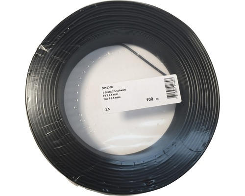 Installationsdraht H07 V-U 2,5 mm² 100 m schwarz