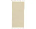 Hornbach Fleckerl-Teppich Chenille natur 60x120 cm