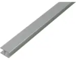 Hornbach H-Profil Aluminium silber 15,9 x 24 x 1,5 mm 1,5 mm , 2 m