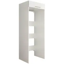 Waschmaschinenschrank in Weiß