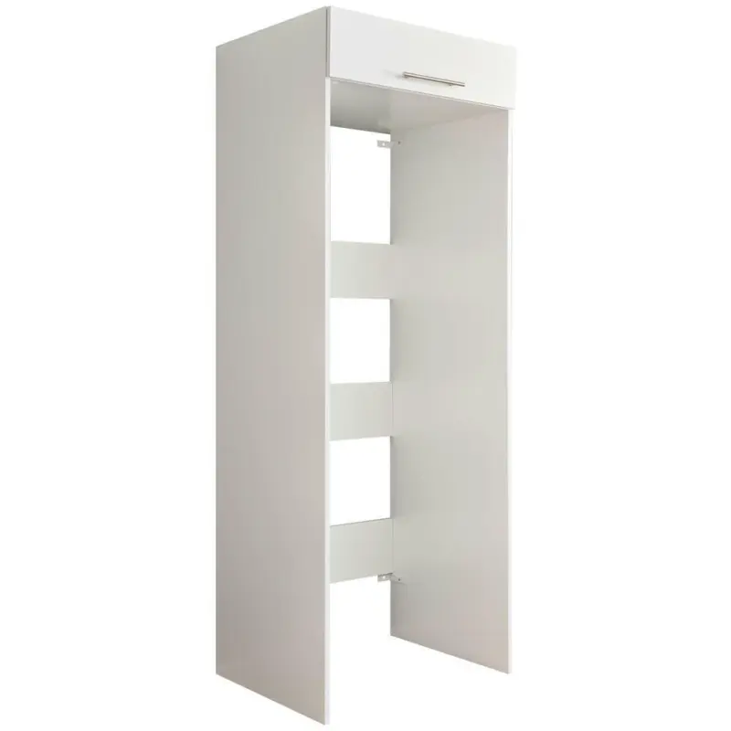 Waschmaschinenschrank in Weiß