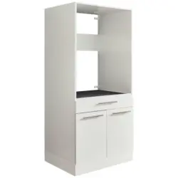 Waschmaschinenschrank in Weiß