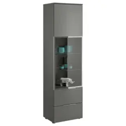 Vitrine in Anthrazit