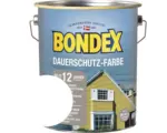 Hornbach Holzfarbe-Dauerschutzfarbe Bondex schneeweiß 4 l