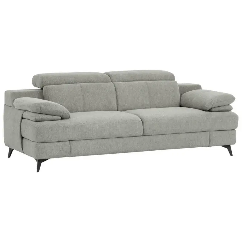 Dreisitzer-Sofa in Chenille Beige