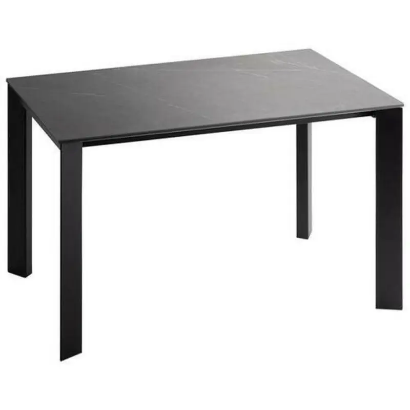 Esstisch in Metall, Keramik 120-180/80/75 cm