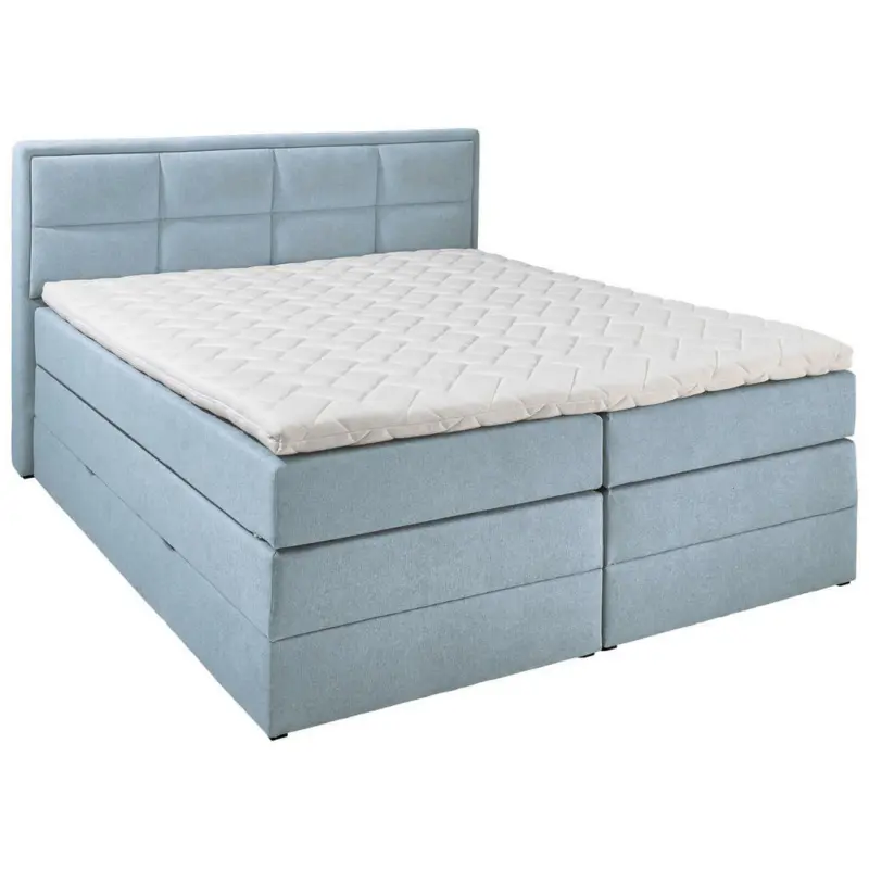 Boxspringbett 180/200 cm in Türkis
