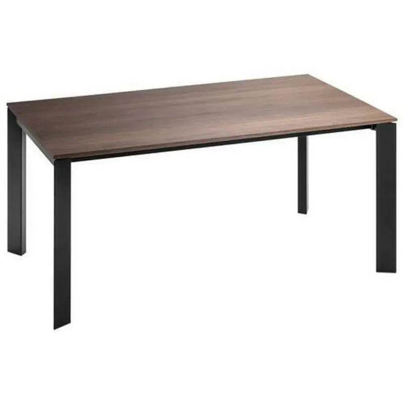 Esstisch in Metall, Holzwerkstoff 160-250/90/75 cm