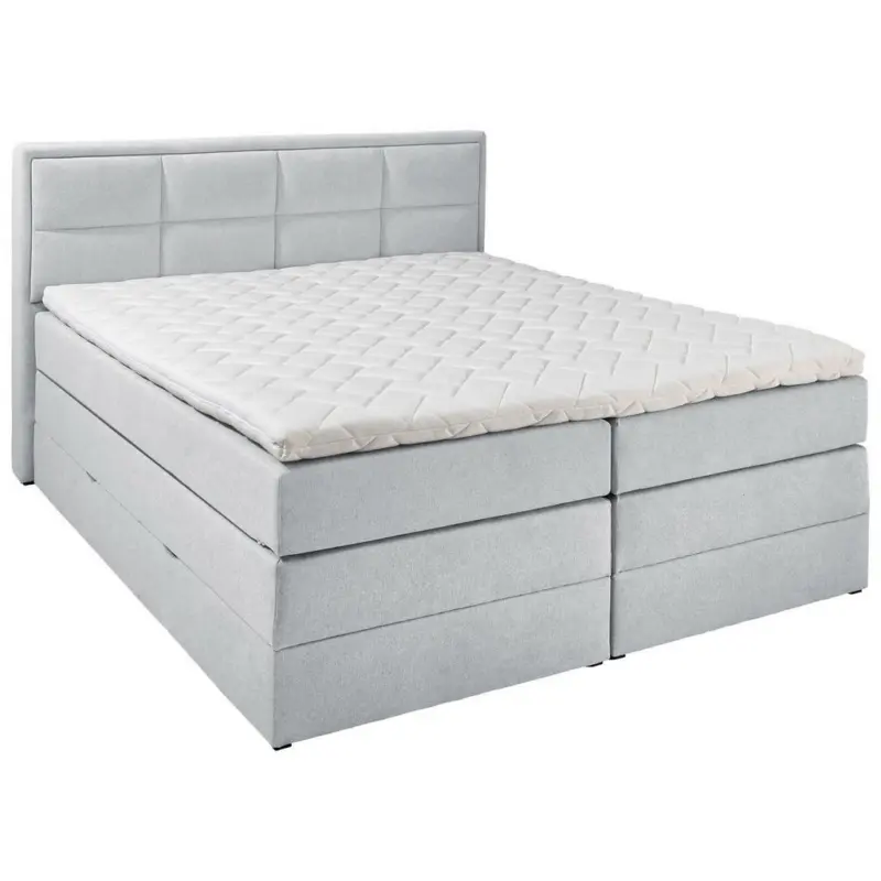 Boxspringbett 140/200 cm in Greige
