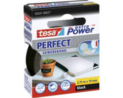 Gewebeband Tesa extra Power Perfect schwarz 19 mm x 2,75 m