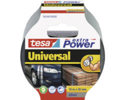 Universal Folienband Tesa extra Power Universal silber 50 mm x 10 m