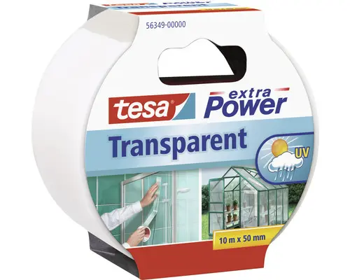 Universalband tesa extra Power transparent 10 m x 50mm