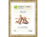 Hornbach Bilderrahmen Holz Claudia silber 18x24 cm