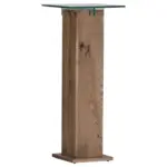 XXXLutz Lauterach - Ihr Möbelhaus bei Bregenz Beistelltisch in Holz, Glas 40/40/100 cm