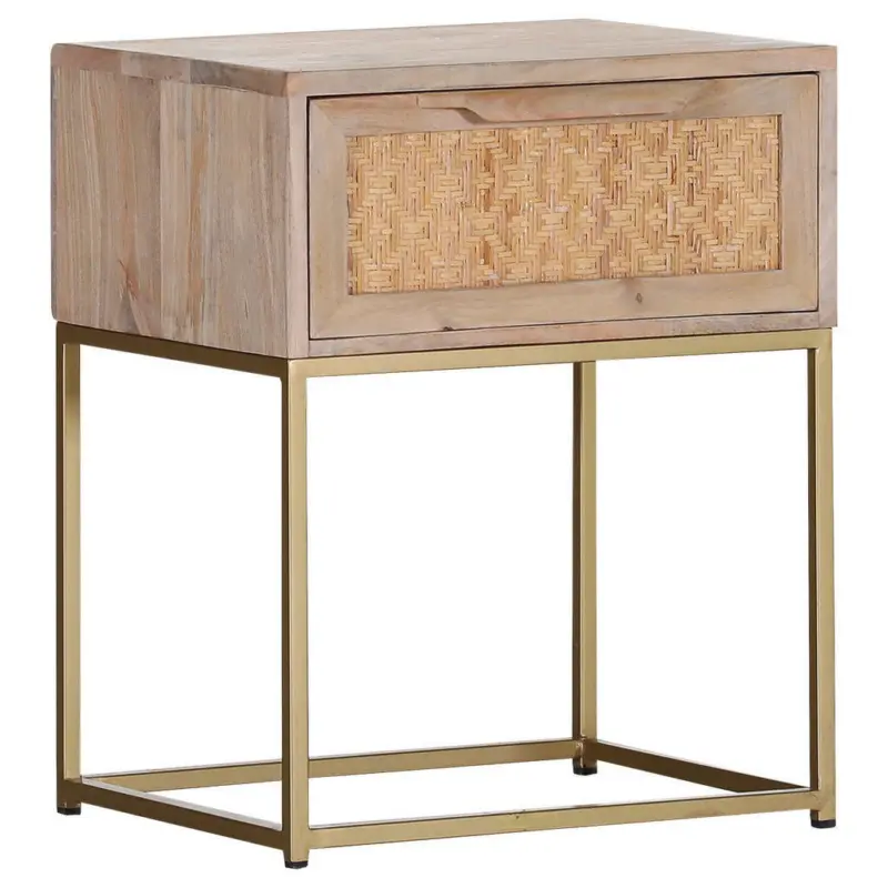 Beistelltisch in Holz 45/37/56 cm