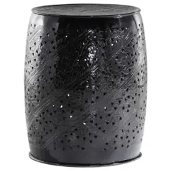 Beistelltisch in Metall 43/43/52 cm