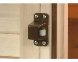 Sauna Rollenverschluß Weka inkl. Schraubensatz