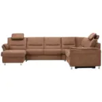 XXXLutz Lauterach - Ihr Möbelhaus bei Bregenz Wohnlandschaft in Mikrofaser Hellbraun