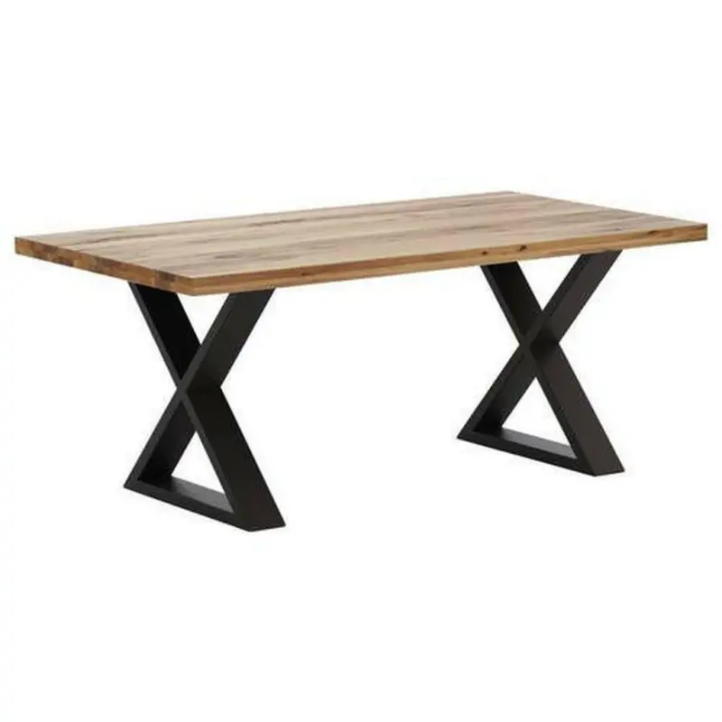 Esstisch in Holz, Metall 220/100/76 cm