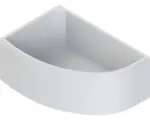 Hornbach Wannenträger Wesko für Badewanne Campus Modell B 1600x900 mm