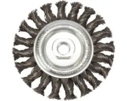 Zopfrundbürste Lessmann Ø 115 mm Stahldraht, M14