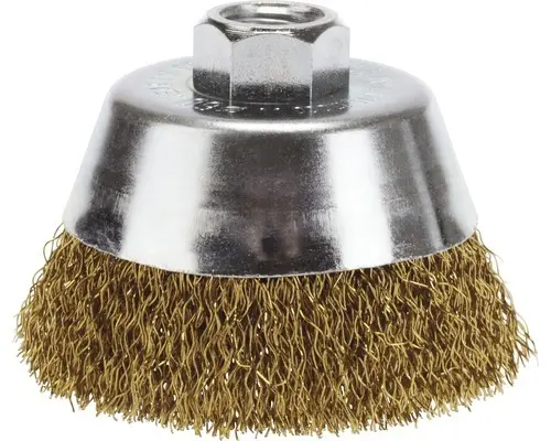 Topfbürsten Lessmann Ø 60 mm Messingdraht