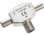 Hornbach TV/T-Verteiler 2 x Stecker/1 x Kupplung