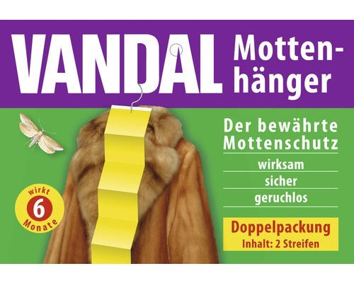 Mottenanhänger Vandal, 2 Stk