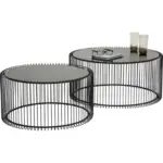 XXXLutz Lauterach - Ihr Möbelhaus bei Bregenz Beistelltischset in Metall, Glas 32,5/32,5/42 cm