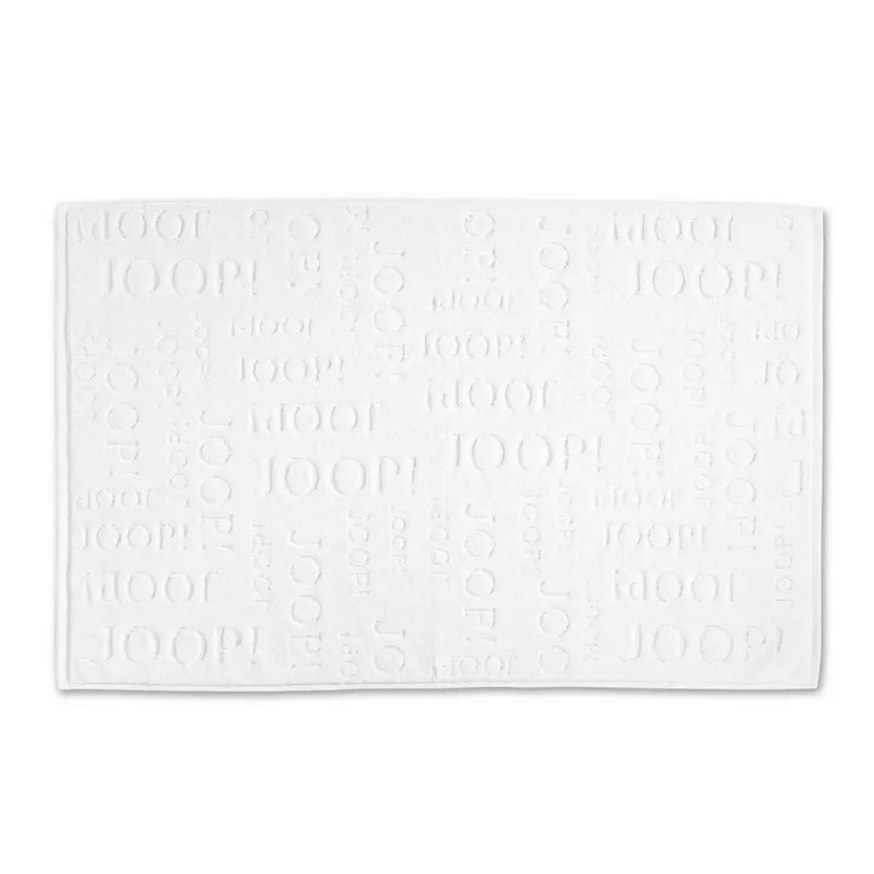 Badteppich 65/115 cm Weiß