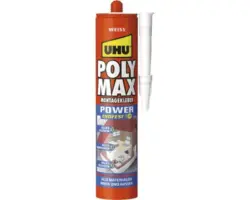 UHU POLY MAX Montagekleber Power weiß 425 g