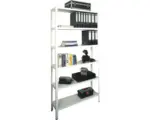 Hornbach Steckregal Büro Schulte weiß 6 Böden