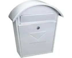 Wandbriefkasten Rottner Jesolo 365 x 370 x 135 mm weiß