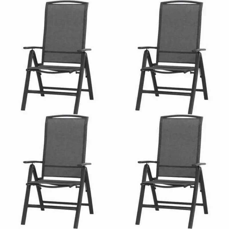 Gartenklappsessel-Set