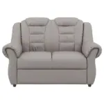 XXXLutz Lauterach - Ihr M&ouml;belhaus bei Bregenz Zweisitzer-Sofa in Lederlook Hellbraun