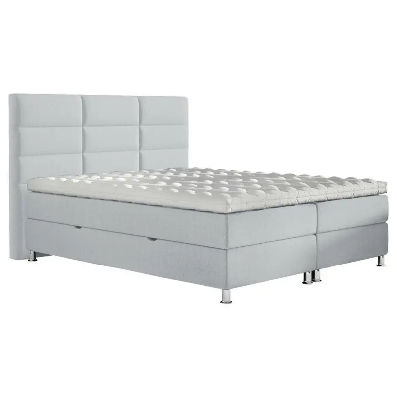 Boxbett 160/200 cm in Greige