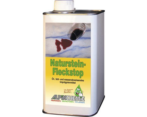 Naturstein-Fleckstop Alpin Chemie 1 Liter