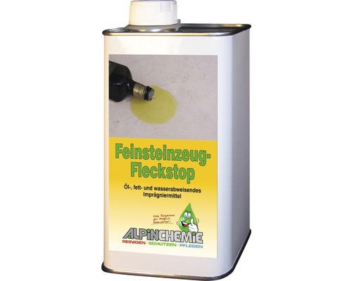 Feinsteinzeug-Fleckstop Alpin Chemie 1 Liter